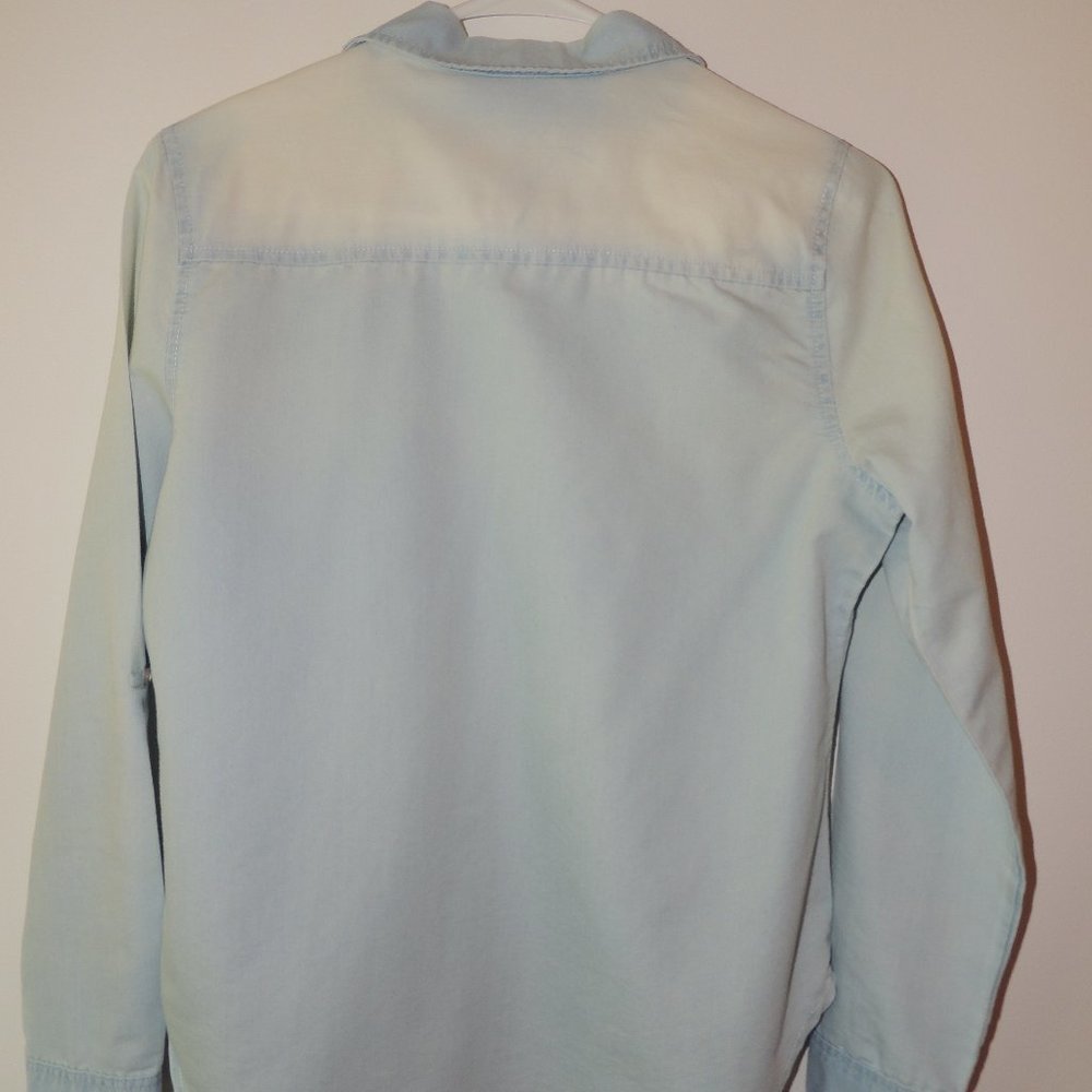 Divided Jean Button-Up - Picture 4 of 4